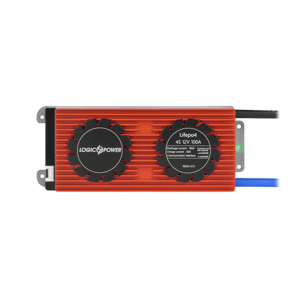 Smart BMS плата LogicPower LiFePO4 12V 4S 100A (Dis 100A Ch 50A) +...