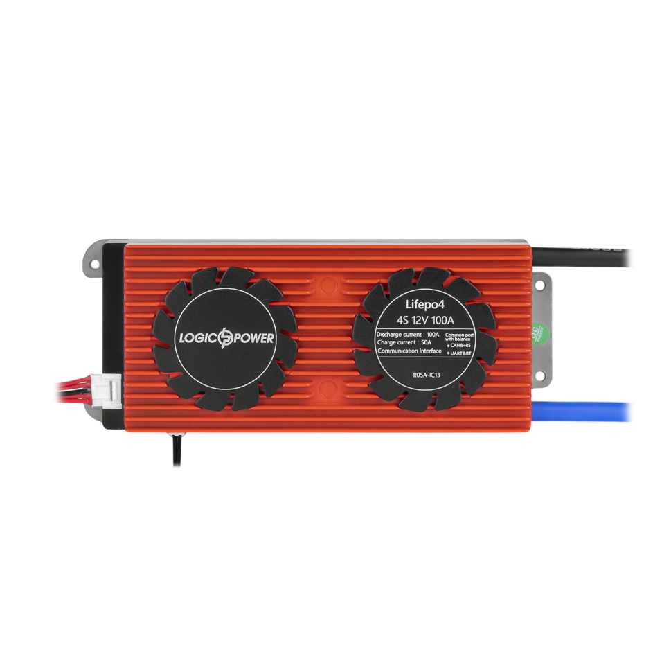 Smart BMS плата LogicPower LiFePO4 12V 4S 100A (Dis 100A Ch 50A) + UART/RS485/CAN Smart BMS плата LogicPower LiFePO4 12V 4S 100A (Dis 100A Ch 50A) + UART/RS485/CAN