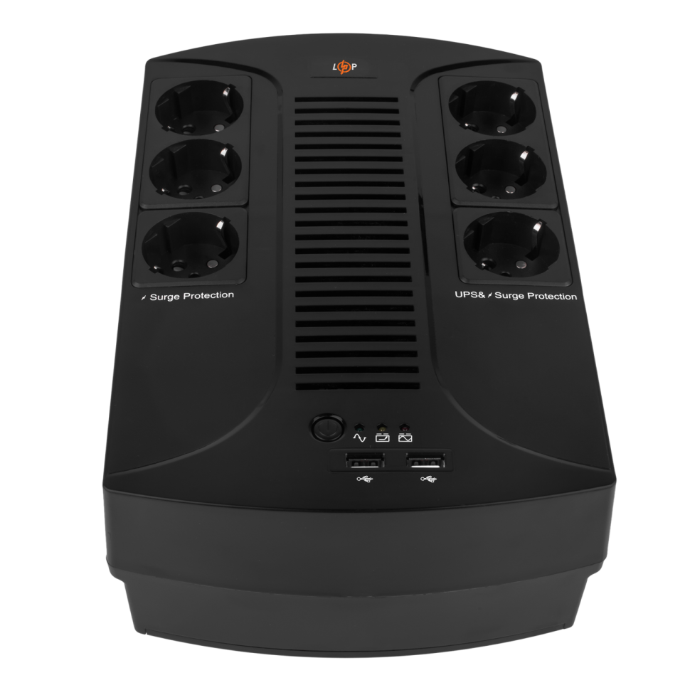Линейно-интерактивный ИБП LP 850VA-6PS (595Вт) Линейно-интерактивный ИБП LP 850VA-6PS (595Вт)