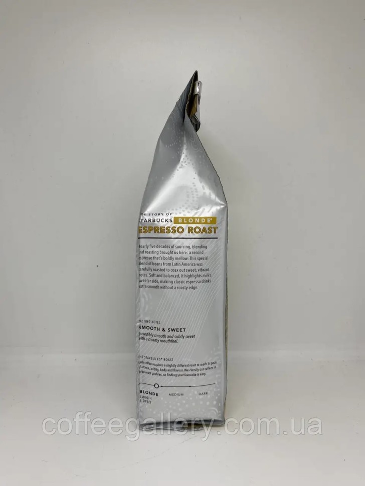 Кофе в зернах Starbucks Espresso Blonde Roast 250 г Кофе в зернах Starbucks Espresso Blonde Roast 250 г