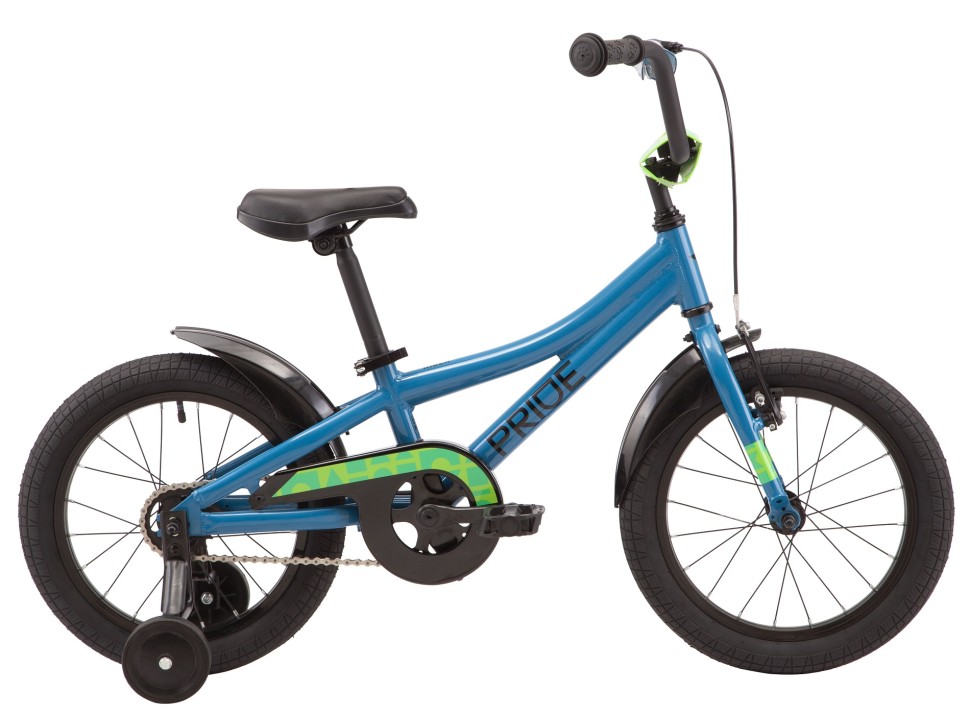Велосипед 16" Pride RIDER 16 2023 синий