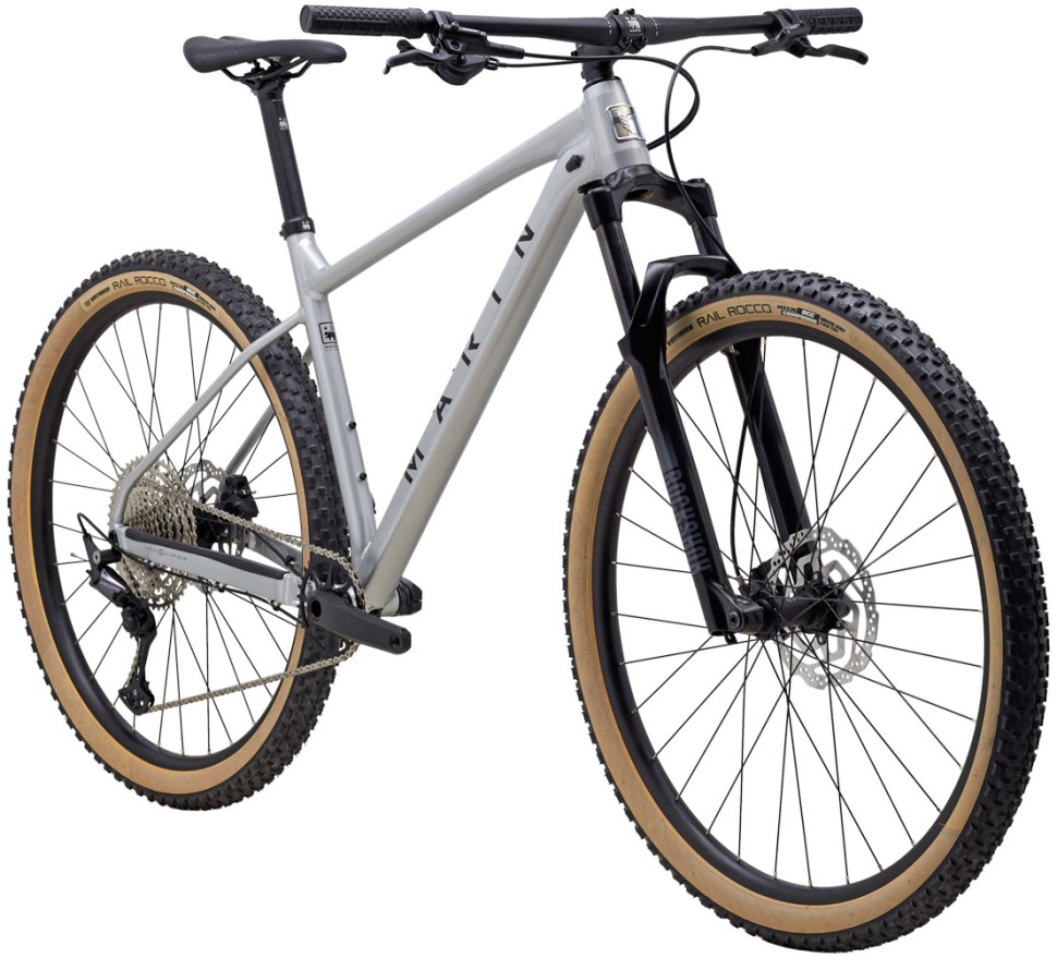 Велосипед 29" Marin TEAM MARIN 1 рама - S 2023 Gloss Chrome/Black Велосипед 29" Marin TEAM MARIN 1 рама - S 2023 Gloss Chrome/Black