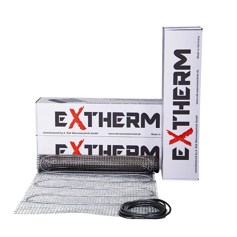 Нагревательный мат двухжильный Extherm ET ECO 050-180