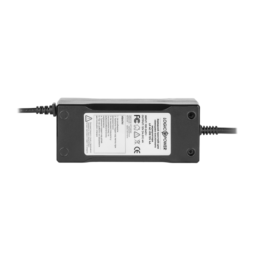 Зарядное устройство для АКБ LogicPower LP AC-018 12V 4A Зарядное устройство для АКБ LogicPower LP AC-018 12V 4A