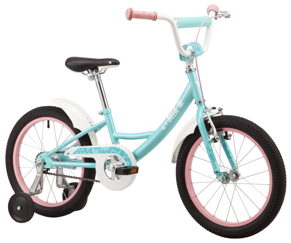Велосипед 18" Pride MIA 18 2023 зеленый Велосипед 18" Pride MIA 18 2023 зеленый