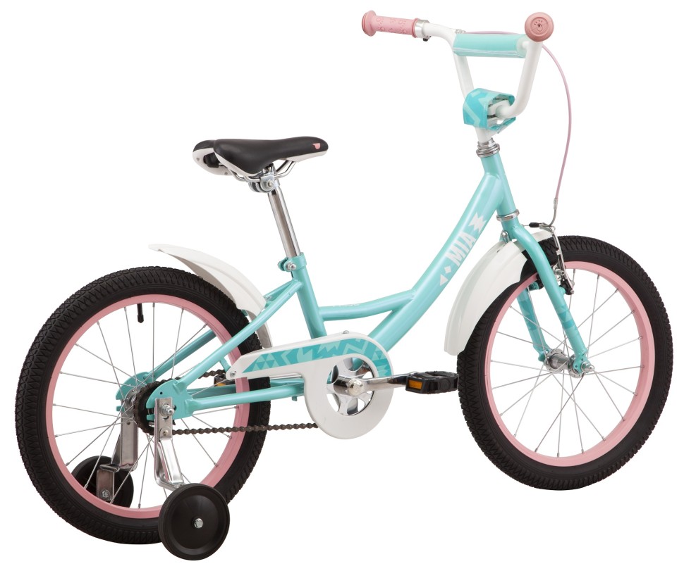 Велосипед 18" Pride MIA 18 2023 зеленый Велосипед 18" Pride MIA 18 2023 зеленый