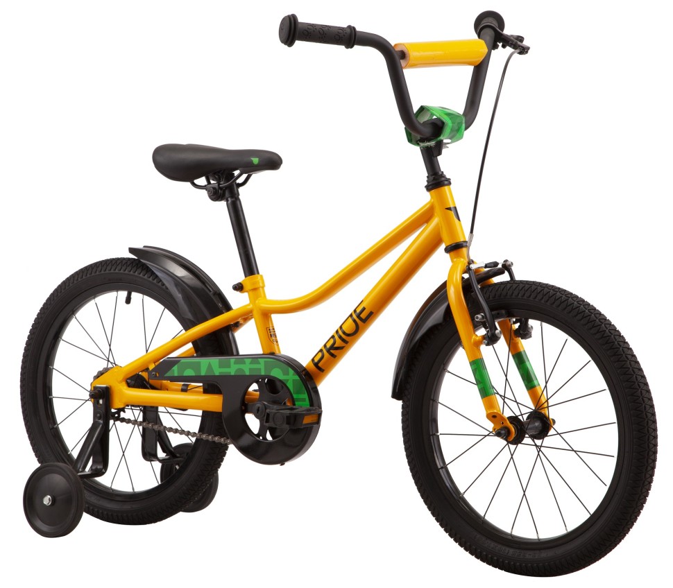 Велосипед 18" Pride FLASH 18 2023 оранжевый Велосипед 18" Pride FLASH 18 2023 оранжевый