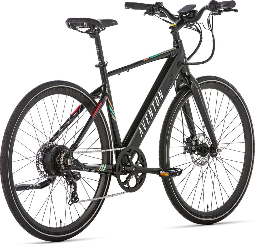 Электровелосипед 28" Aventon Soltera 7s 350 рама - L 2023 Onyx Black Электровелосипед 28" Aventon Soltera 7s 350 рама - L 2023 Onyx Black