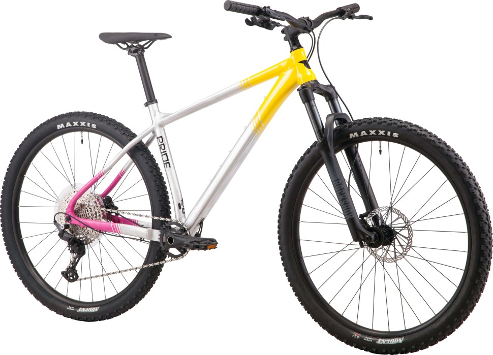 Велосипед 29" Pride REVENGE 9.2 рама - M 2023 желтый Велосипед 29" Pride REVENGE 9.2 рама - M 2023 желтый