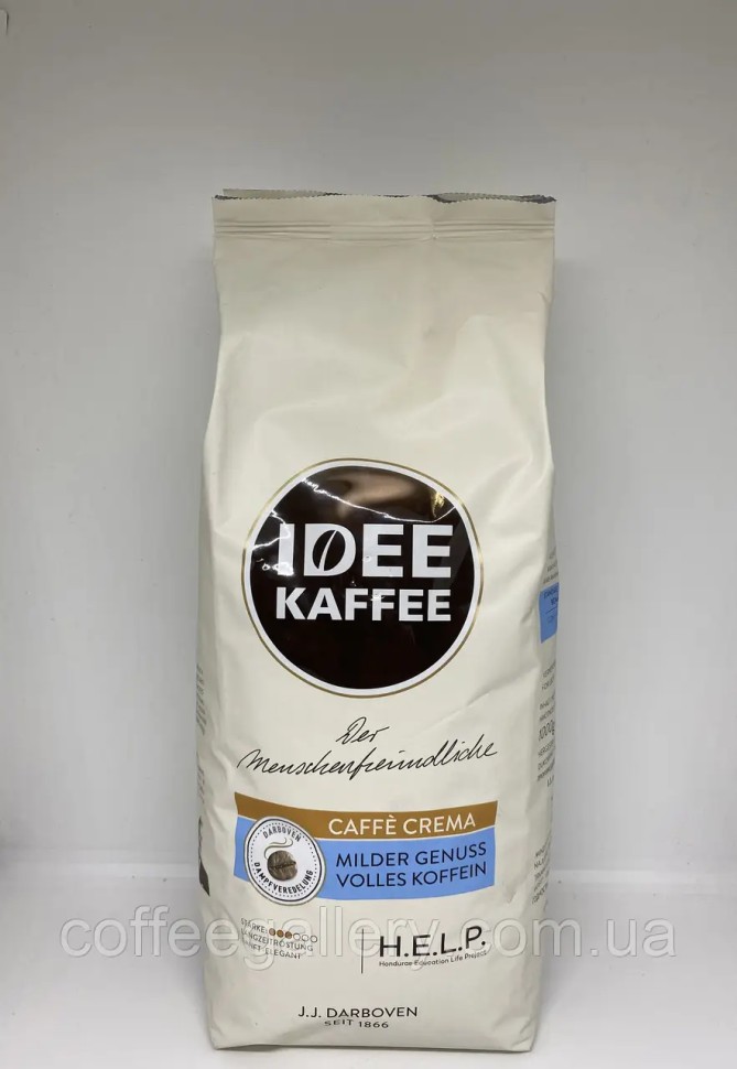 Кофе в зернах IDEE Kafee Crema 1000 г Кофе в зернах IDEE Kafee Crema 1000 г