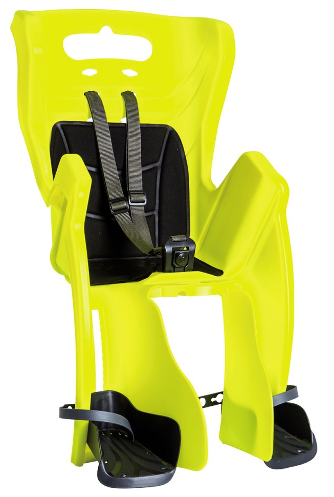 Сиденье задн. Bellelli Little Duck Standard Multifix неоново-желтое...
