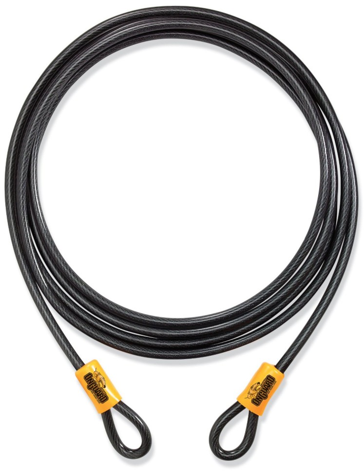 Трос Onguard AKITA Wire 460см х 10мм на петлях с виниловым...