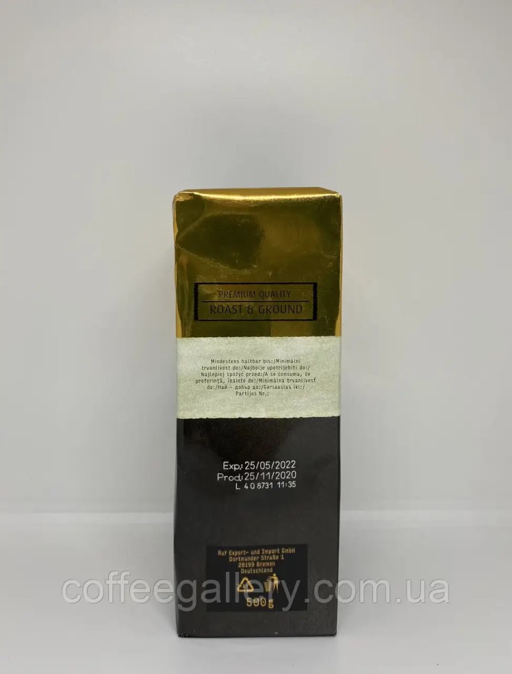 Кофе молотый Standard gold 500г Кофе молотый Standard gold 500г