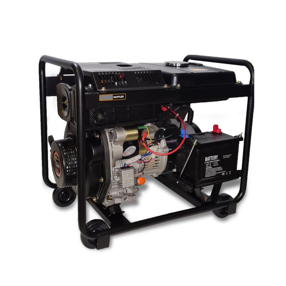Генератор дизельный GREENMAX 3GF-ME3 2.8/3.2 кВт, трехфазный, с электрозапуском Генератор дизельный GREENMAX 3GF-ME3 2.8/3.2 кВт, трехфазный, с электрозапуском