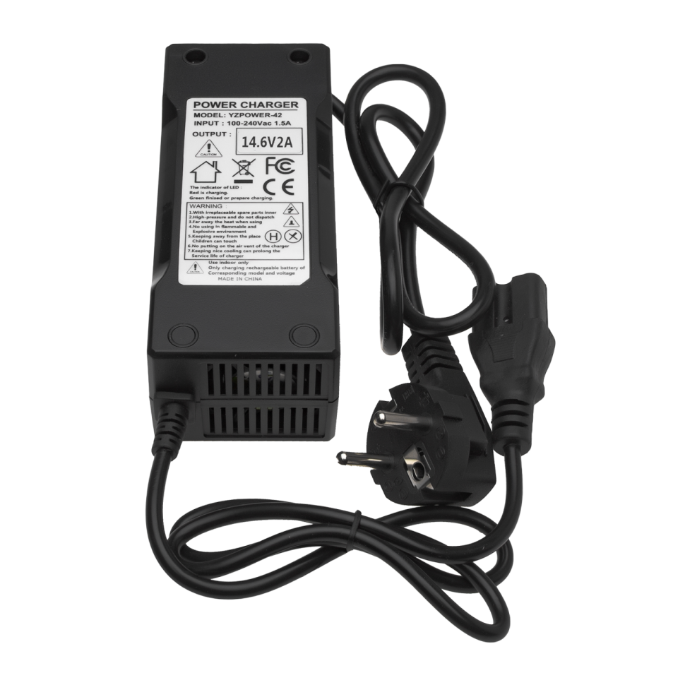 Зарядное устройство для аккумуляторов LiFePO4 LogicPower 12V (14.6V)-2A-24W Зарядное устройство для аккумуляторов LiFePO4 LogicPower 12V (14.6V)-2A-24W