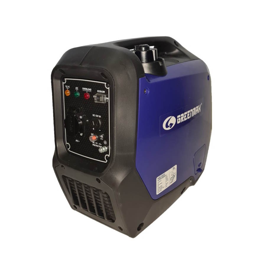 Генератор инверторный бензиновый GREENMAX MB2000i 1.8/2.0 с ручным запуском Генератор инверторный бензиновый GREENMAX MB2000i 1.8/2.0 с ручным запуском