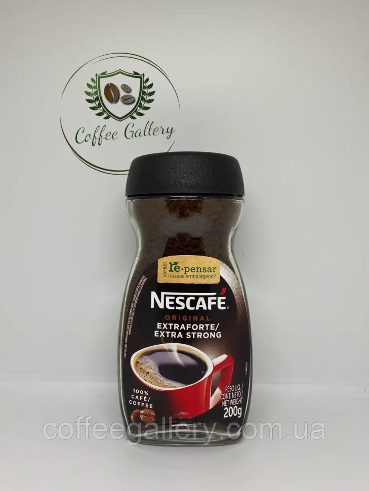 Растворимый кофе Nescafe original extraforte/extra strong 200 г