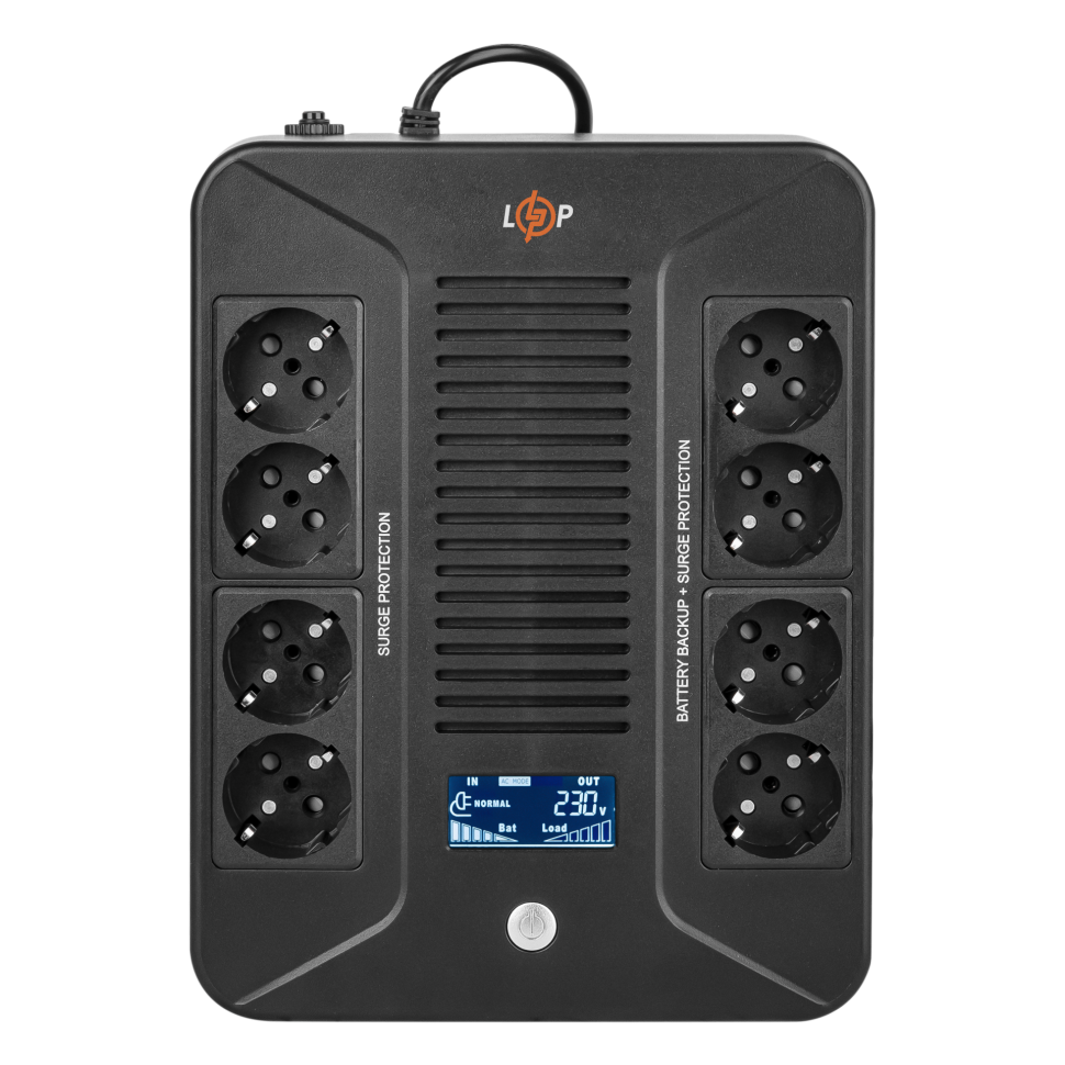 Линейно-интерактивный ИБП LP-1000VA-8PS (600Вт)