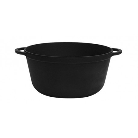 Чугунная кастюля Ситон / Syton 260х130, 5.5 л, без крышки