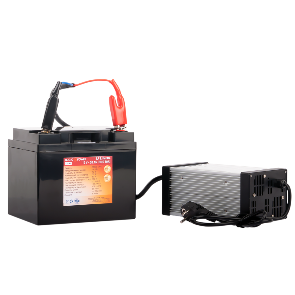 Зарядное устройство для аккумуляторов LiFePO4 LogicPower 24V (29.2V)-25A-600W Зарядное устройство для аккумуляторов LiFePO4 LogicPower 24V (29.2V)-25A-600W