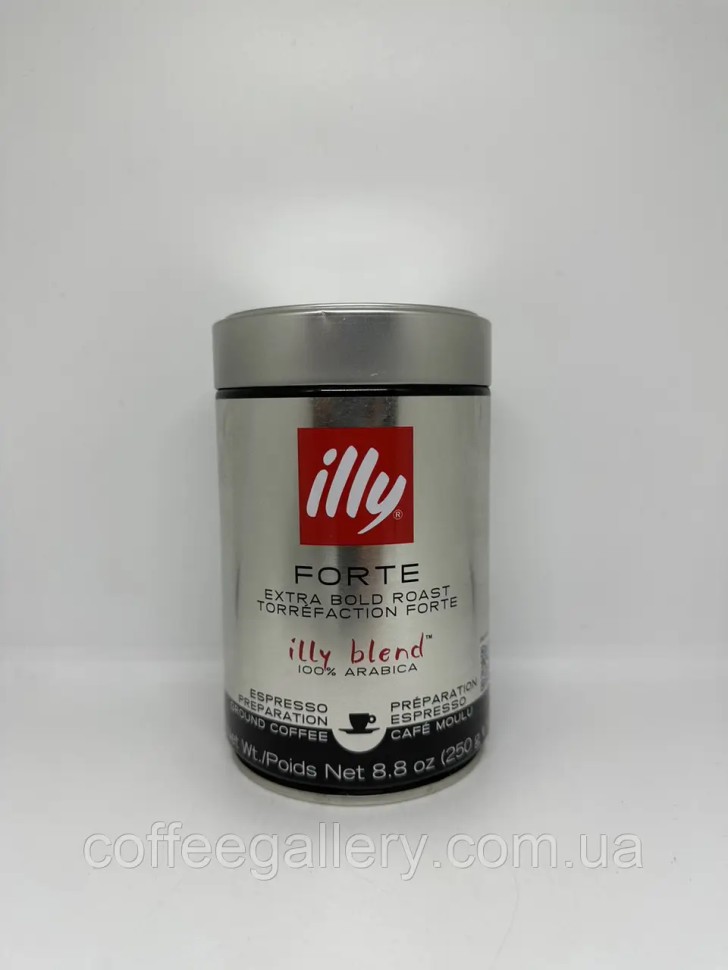 Кофе молотый illy Forte 250г