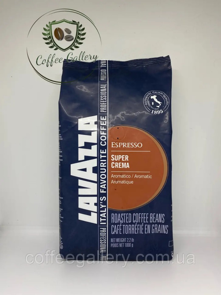 Кофе в зернах Lavazza Espresso Super Crema 1000 г