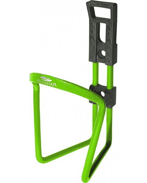 Флягодержатель SIMPLA Alu-Star lime green 55г