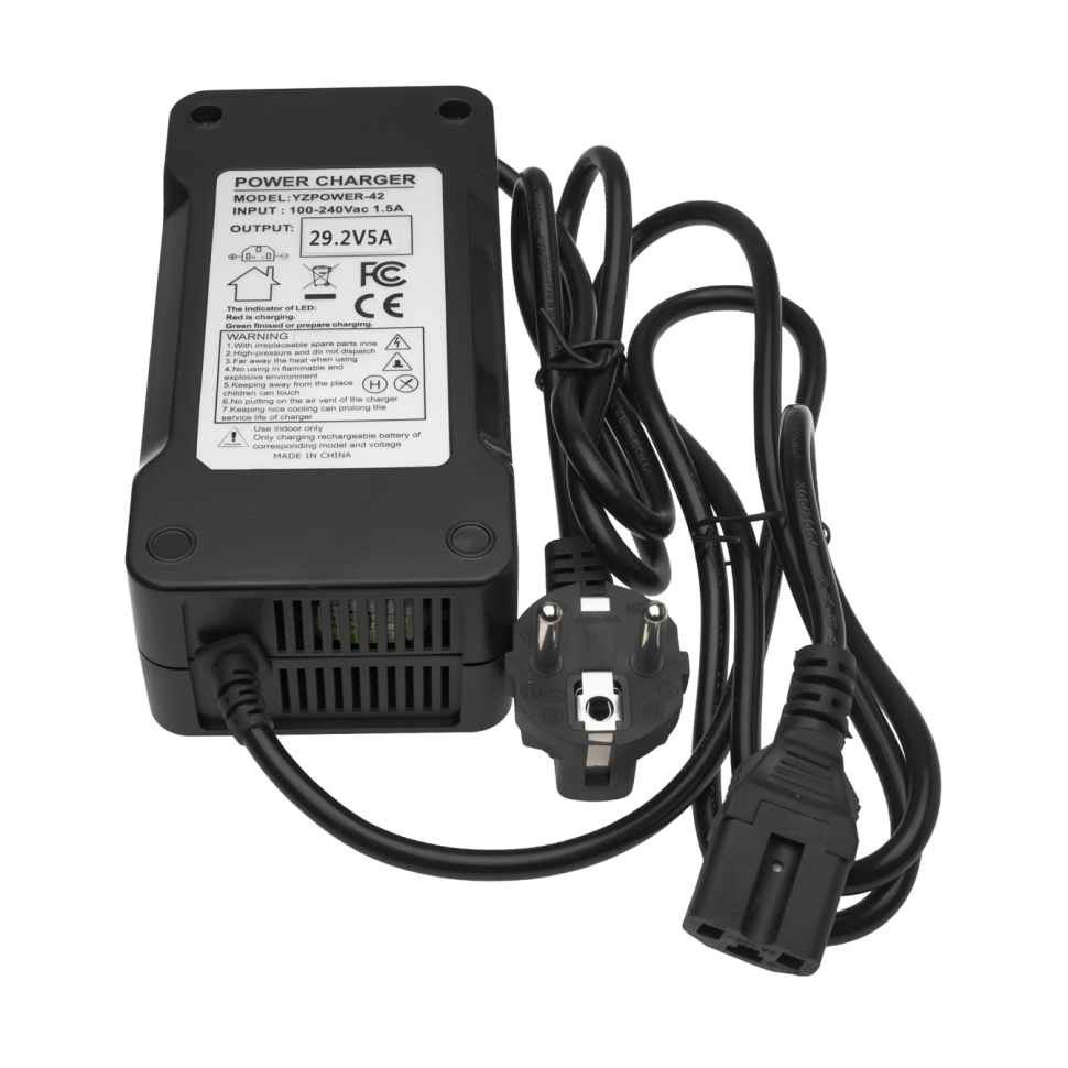 Зарядное устройство для аккумуляторов LiFePO4 LogicPower 24V (29.2V)-5A-120W Зарядное устройство для аккумуляторов LiFePO4 LogicPower 24V (29.2V)-5A-120W