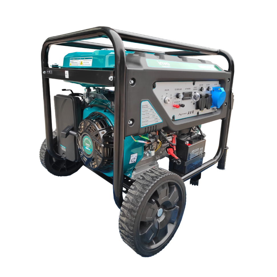 Генератор бензиновый INVO H6250D-G 5.0/5.5 кВт с электрозапуском Генератор бензиновый INVO H6250D-G 5.0/5.5 кВт с электрозапуском