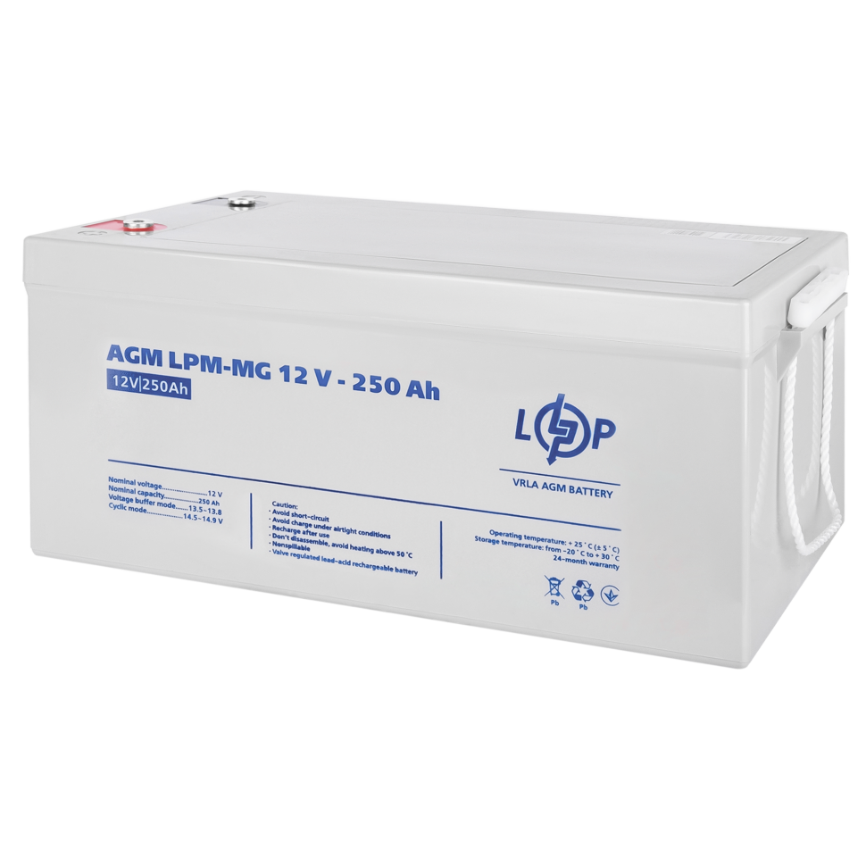 Аккумулятор мультигелевый LogicPower LPM-MG 12V - 250 Ah
