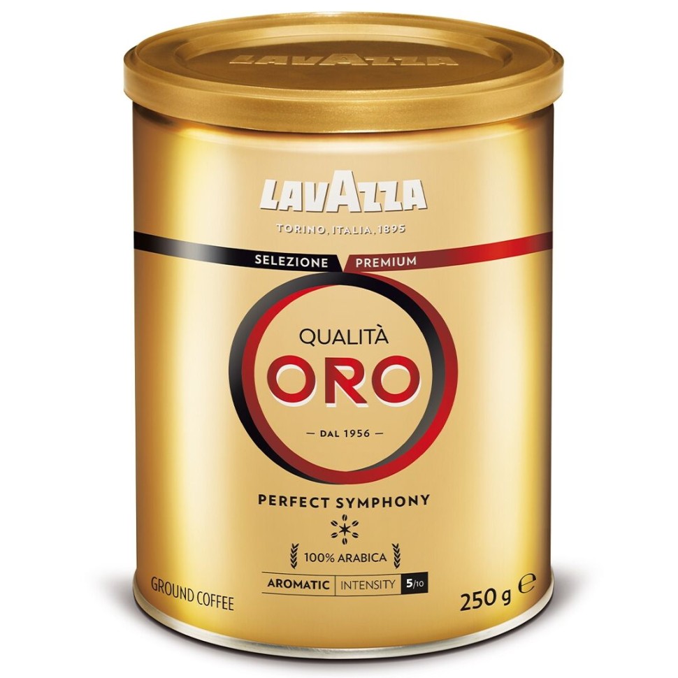 Кофе молотый Lavazza Qualita ORO ж/б 250 г