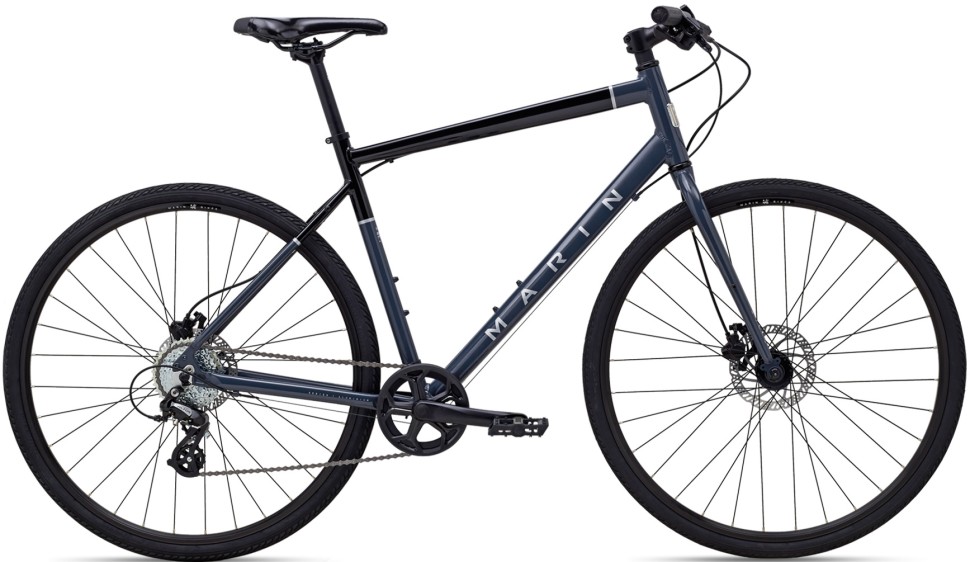 Велосипед 28" Marin PRESIDIO 1 рама - L 2023 Gloss Black/Grey