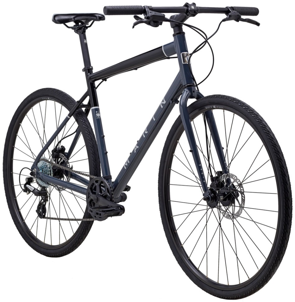 Велосипед 28" Marin PRESIDIO 1 рама - L 2023 Gloss Black/Grey Велосипед 28" Marin PRESIDIO 1 рама - L 2023 Gloss Black/Grey