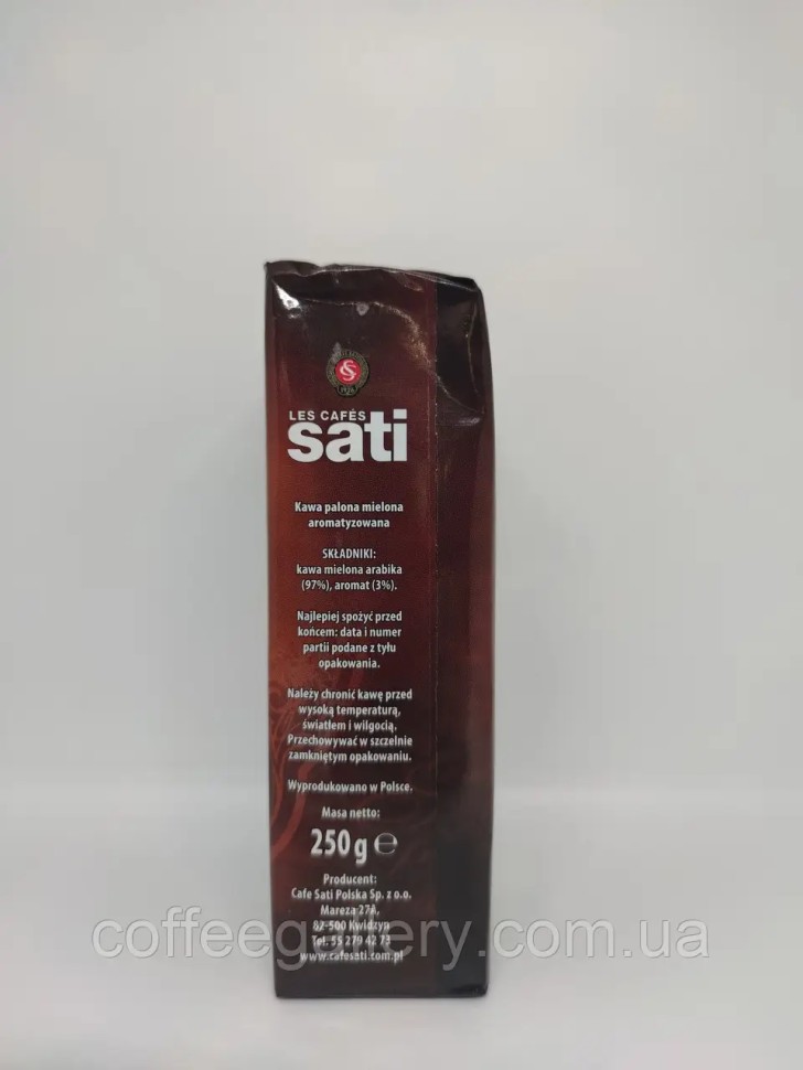 Кофе молотый Sati O Smaku Czekoladowym 250г Кофе молотый Sati O Smaku Czekoladowym 250г
