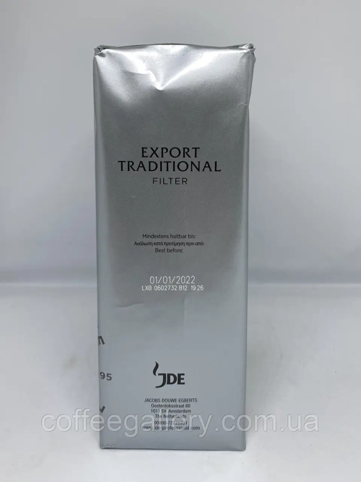 Кофе молотый Jacobs Export Traditional filter 500 г Кофе молотый Jacobs Export Traditional filter 500 г