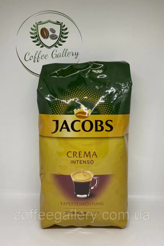Кофе в зернах Jacobs Crema Intenso 1000 г