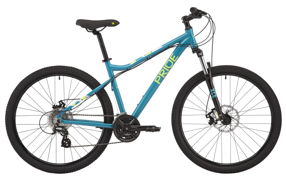 Велосипед 27,5" Pride STELLA 7.2 рама - S 2023 бирюзовый