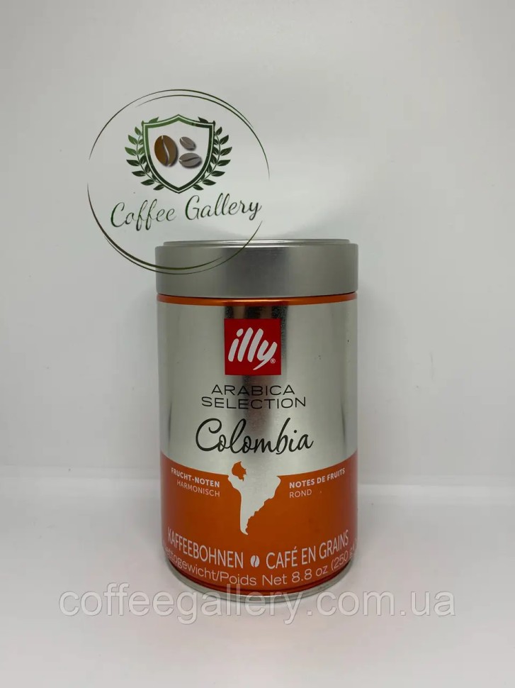 Кофе в зернах illy Colombia Arabica 250 г