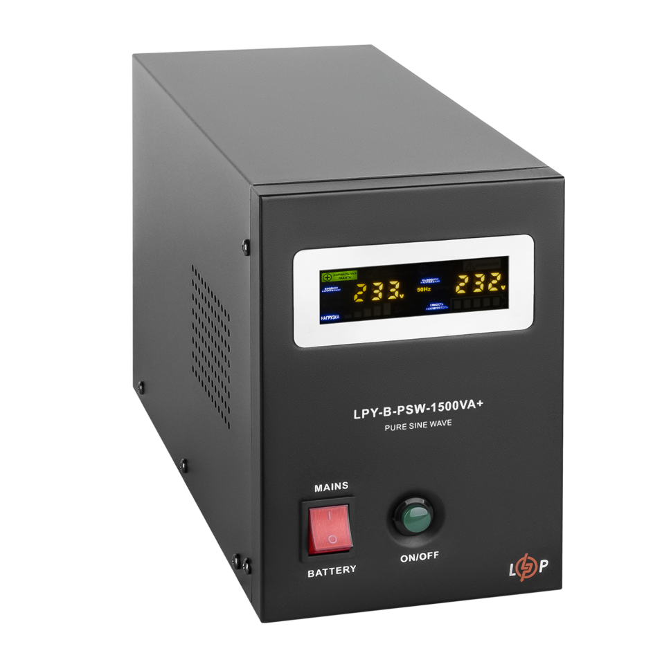 ИБП с правильной синусоидой 24V LPY-B-PSW-1500VA+(1050Вт) 10A/15A ИБП с правильной синусоидой 24V LPY-B-PSW-1500VA+(1050Вт) 10A/15A