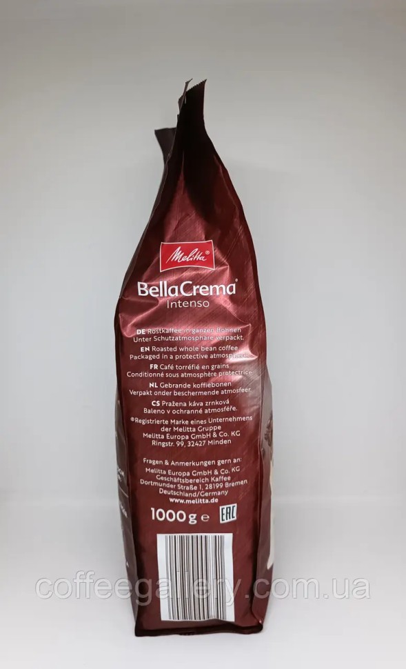 Кофе в зернах Melitta Bella Crema Intenso 1000 г Кофе в зернах Melitta Bella Crema Intenso 1000 г