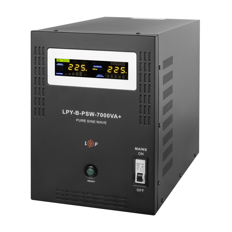 ИБП с правильной синусоидой 48V LPY-B-PSW-7000VA+(5000Вт)10A/20A ИБП с правильной синусоидой 48V LPY-B-PSW-7000VA+(5000Вт)10A/20A