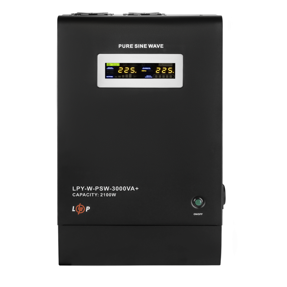 ИБП с правильной синусоидой 48V LPY-W-PSW-3000VA+(2100Вт)