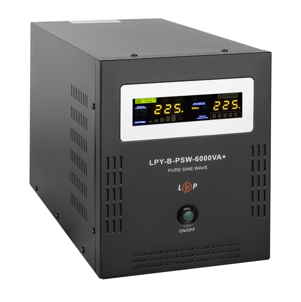 ИБП с правильной синусоидой 48В LPY-B-PSW-6000VA+(4200Вт)10A/20A ИБП с правильной синусоидой 48В LPY-B-PSW-6000VA+(4200Вт)10A/20A