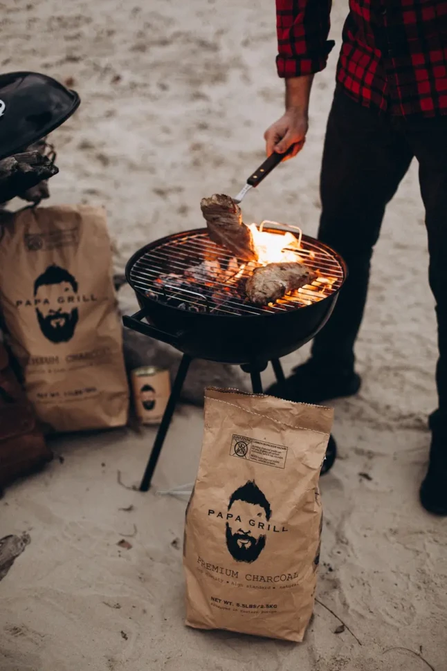 Древесный уголь 10 кг Papa Grill Premium для гриля/мангала/барбекю Древесный уголь 10 кг Papa Grill Premium для гриля/мангала/барбекю