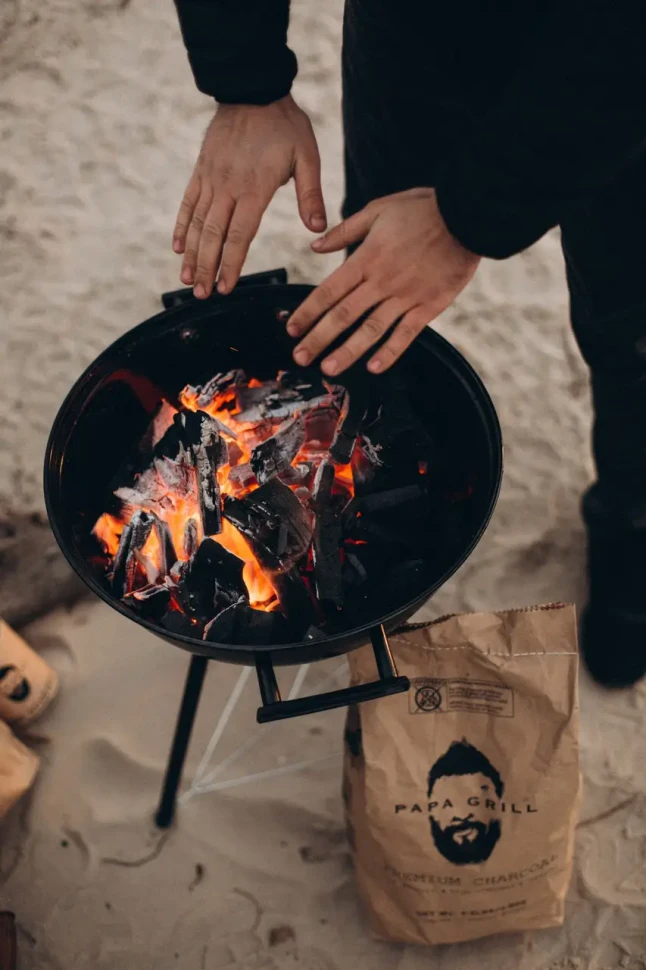 Древесный уголь 10 кг Papa Grill Premium для гриля/мангала/барбекю Древесный уголь 10 кг Papa Grill Premium для гриля/мангала/барбекю