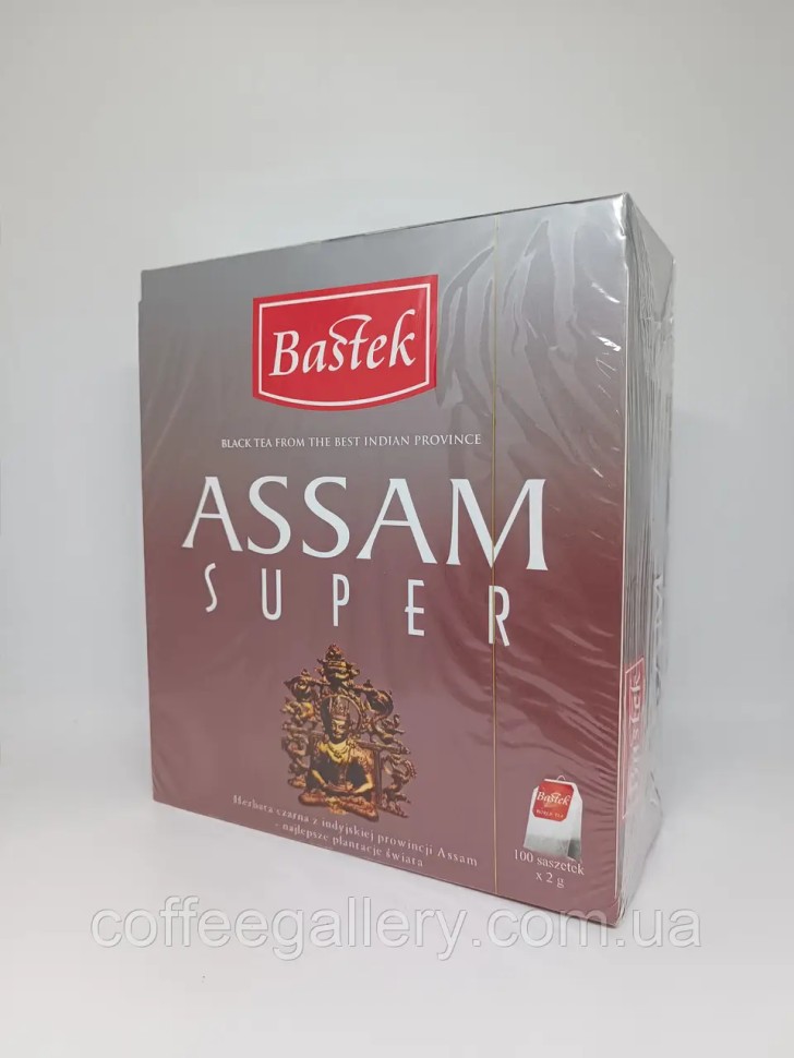 Чай Bastek ASSAM SUPER 100 пакетиків