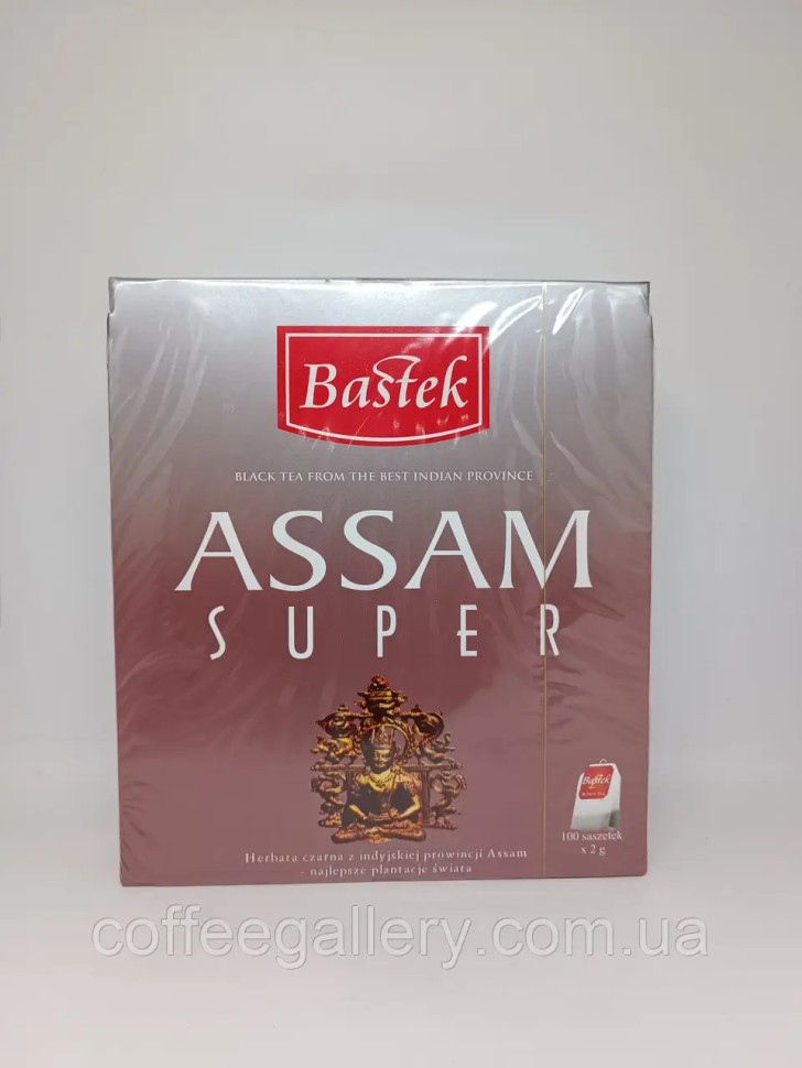 Чай Bastek ASSAM SUPER 100 пакетиків Чай Bastek ASSAM SUPER 100 пакетиків