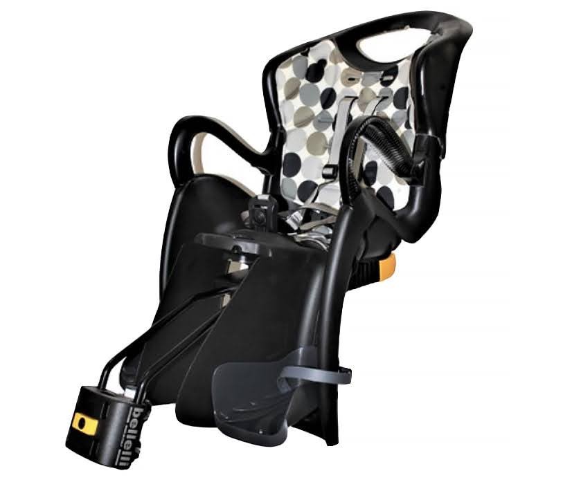 Сиденье задн. Bellelli Tiger Standart B-fix до 22кг, черное с...