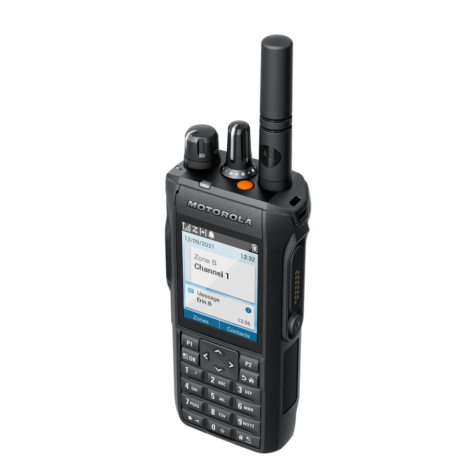 Цифровая портативная радиостанция/рация Motorola R7, VHF, 5W, FKP, AES-256 (MDH06JDN9WA2AN) Цифровая портативная радиостанция/рация Motorola R7, VHF, 5W, FKP, AES-256 (MDH06JDN9WA2AN)