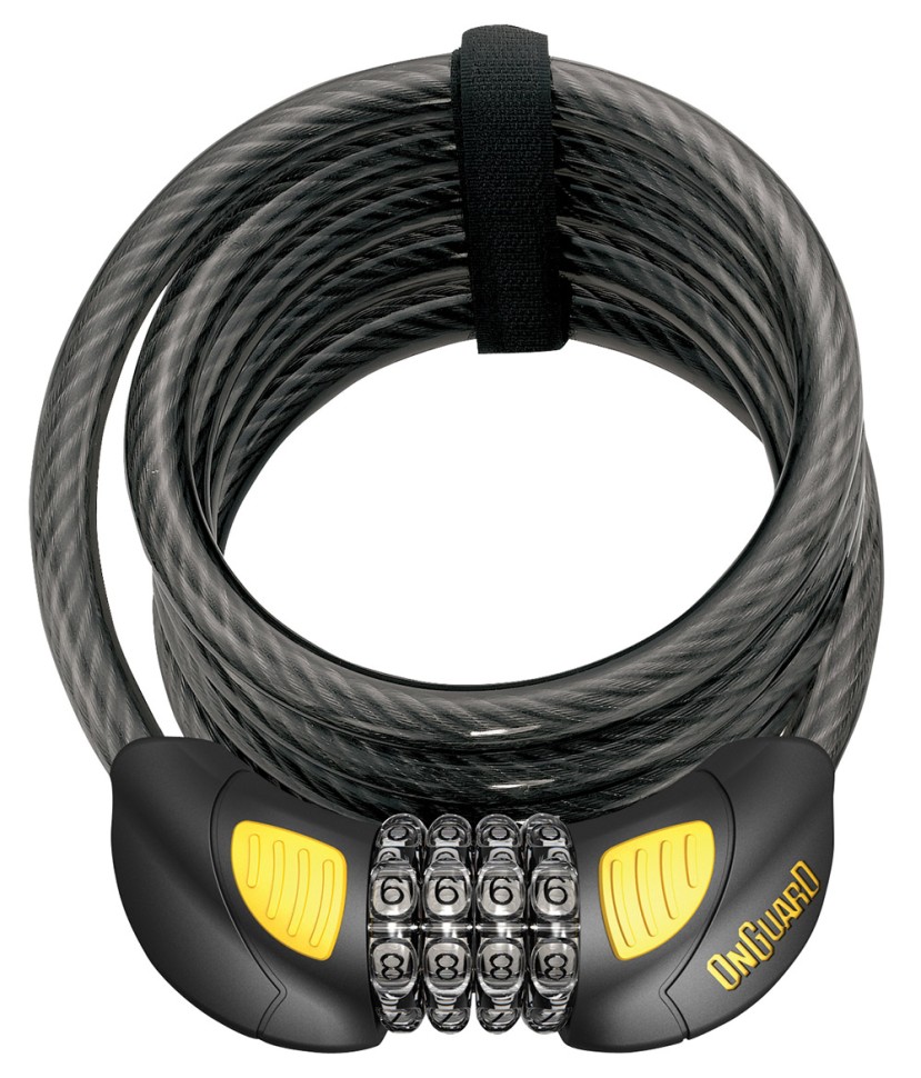 Замок Onguard DOBERMAN GLO кодовый на 4 цифры с LED-подсветкой,...